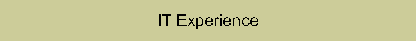 IT Experience
